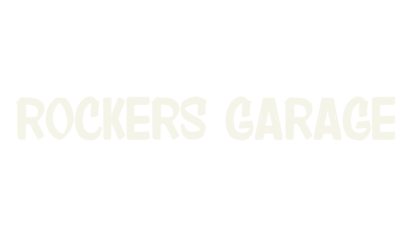 Rockers Garage, bold font preview
