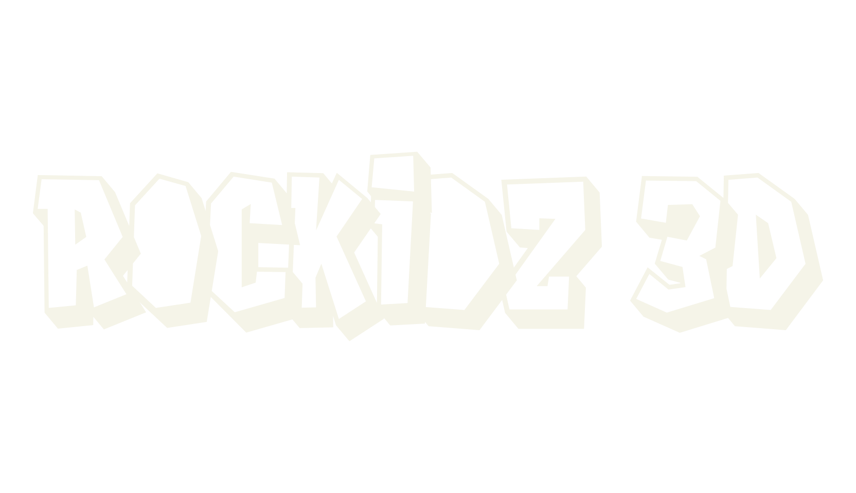 Rockidz 3D, display font preview