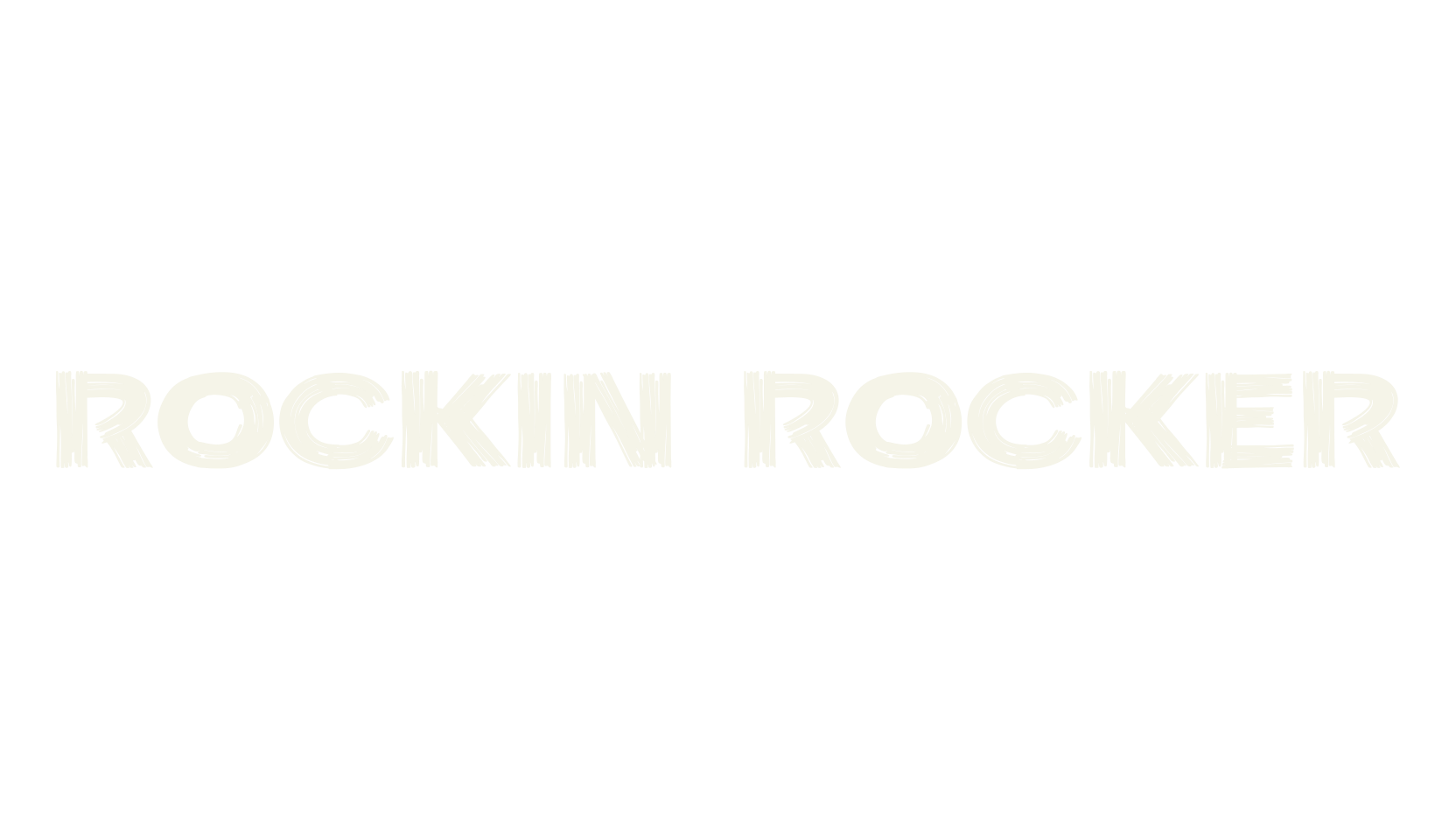 Rockin Rocker, cool font preview