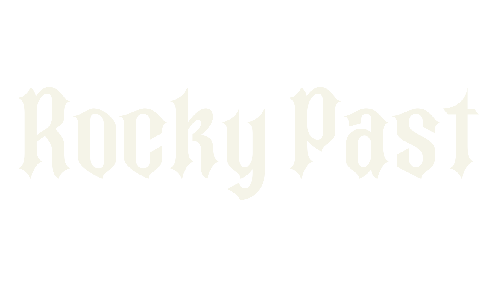Rocky Past, tattoo font preview