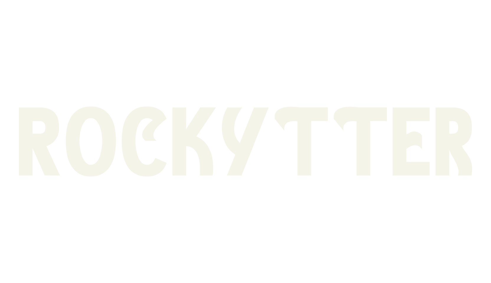Rockytter, tattoo font preview