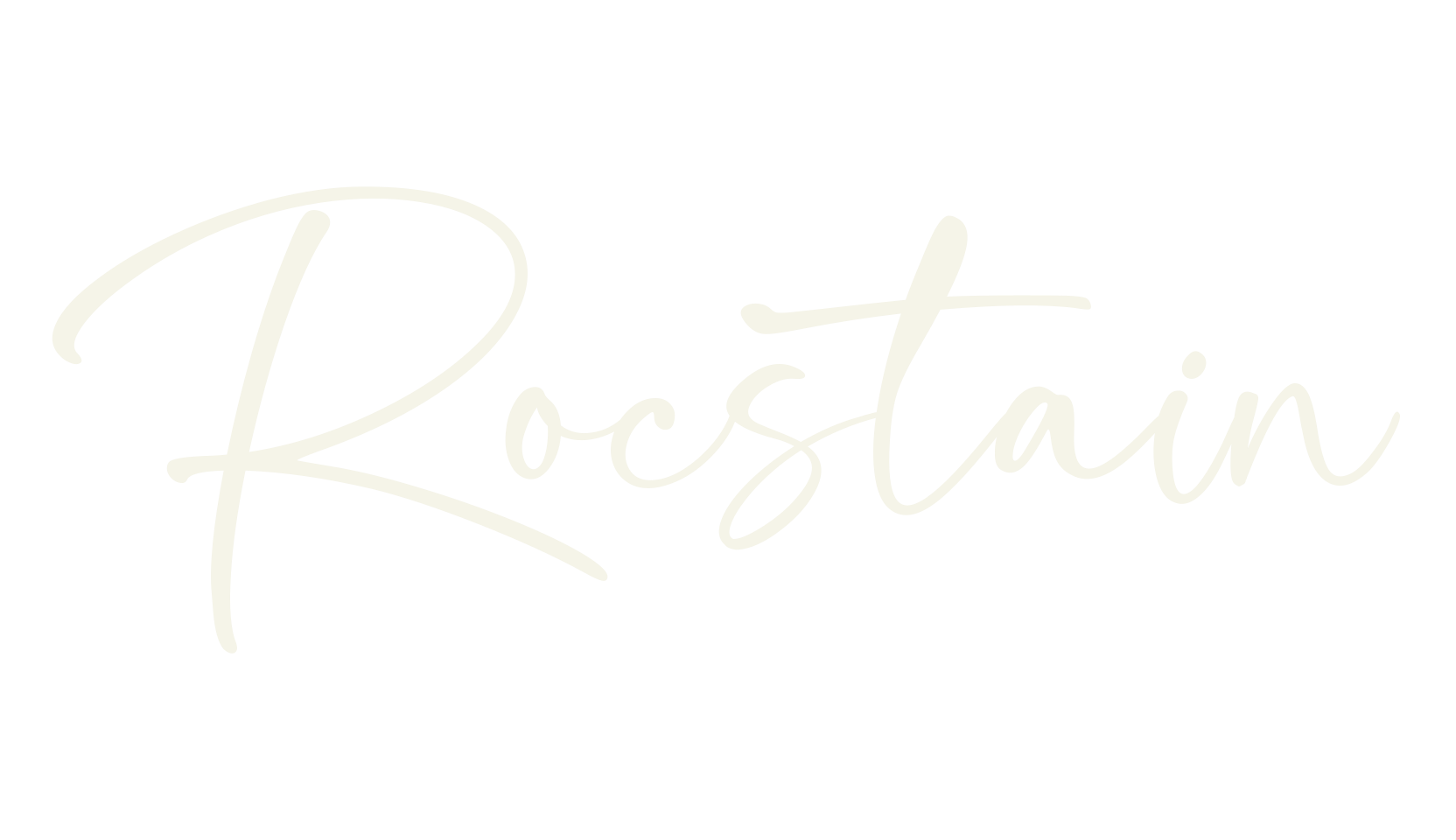 Rocstain, lettering font preview