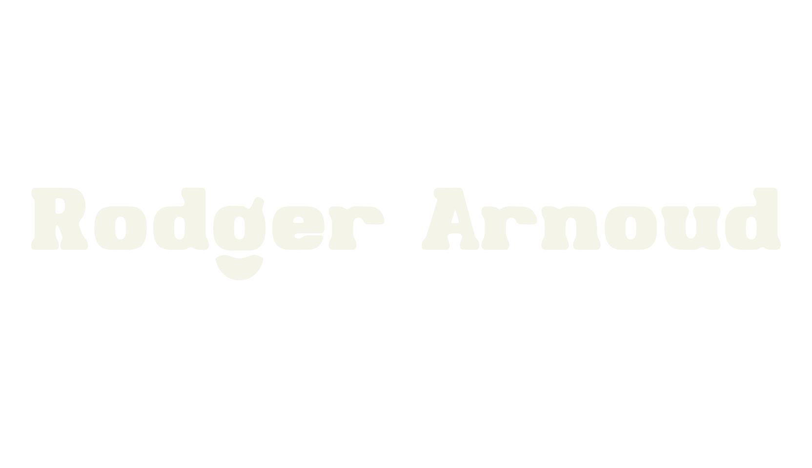 Rodger Arnoud, modern font preview