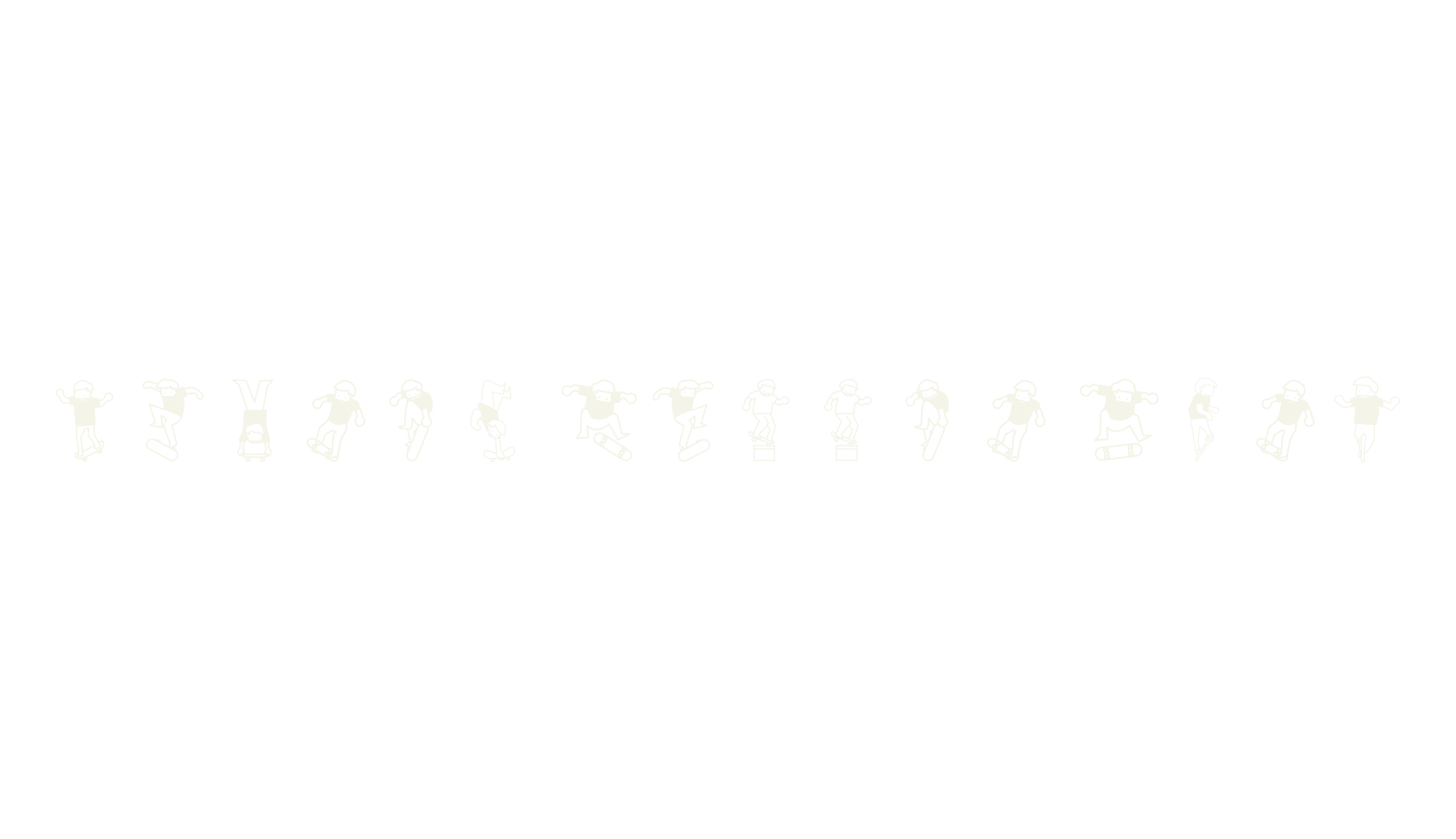 Rodney Mullen King, dingbats font preview