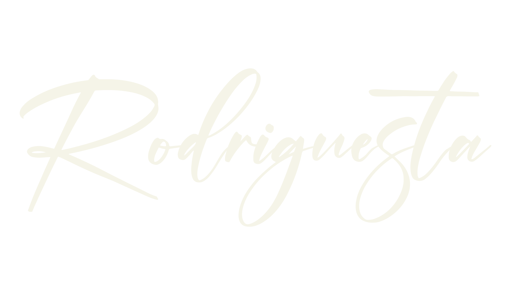 Rodriguesta, script font preview