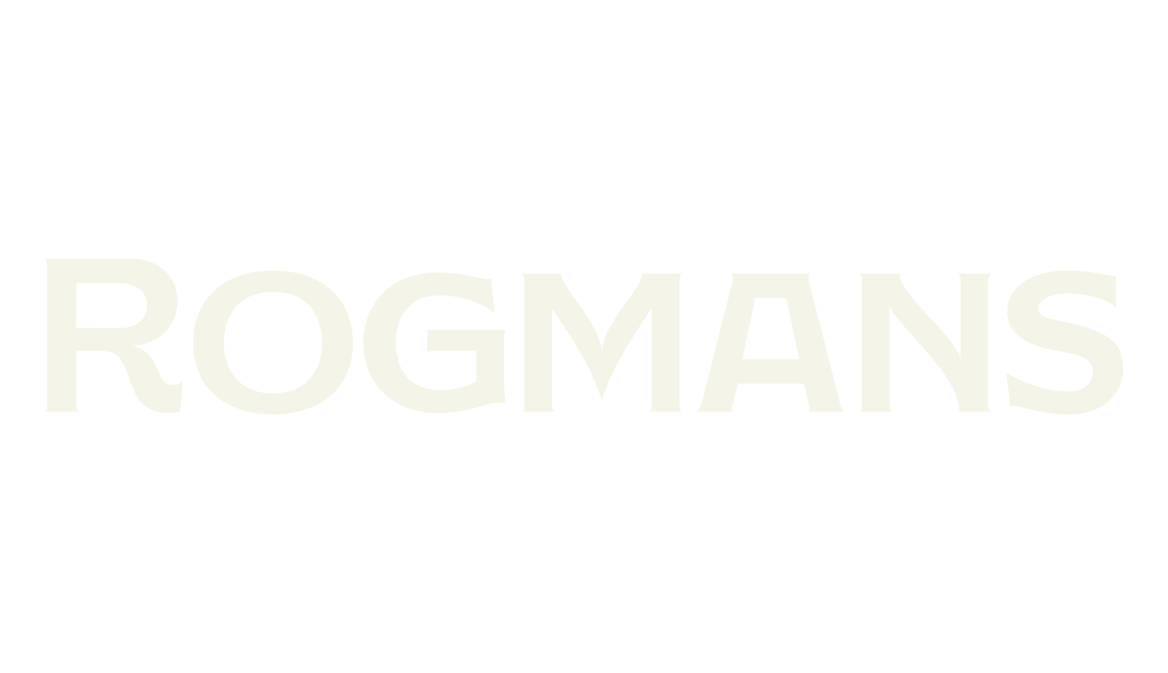 Rogmans, sans font preview