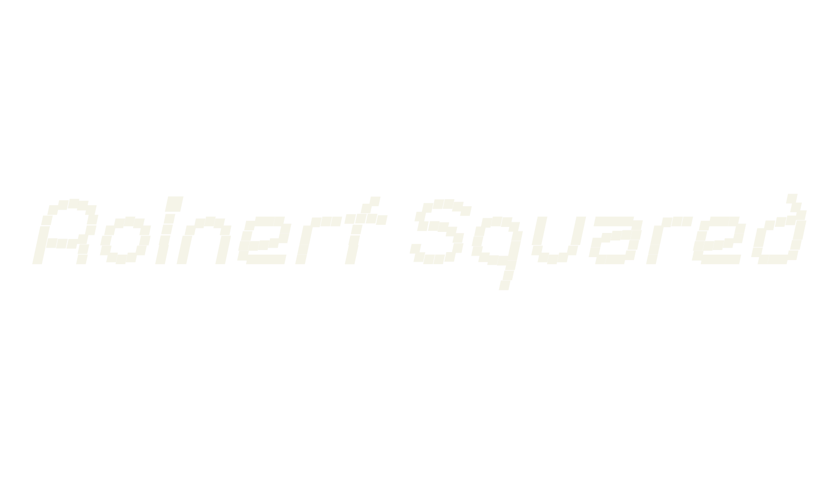 Roinert Squared, tech font preview