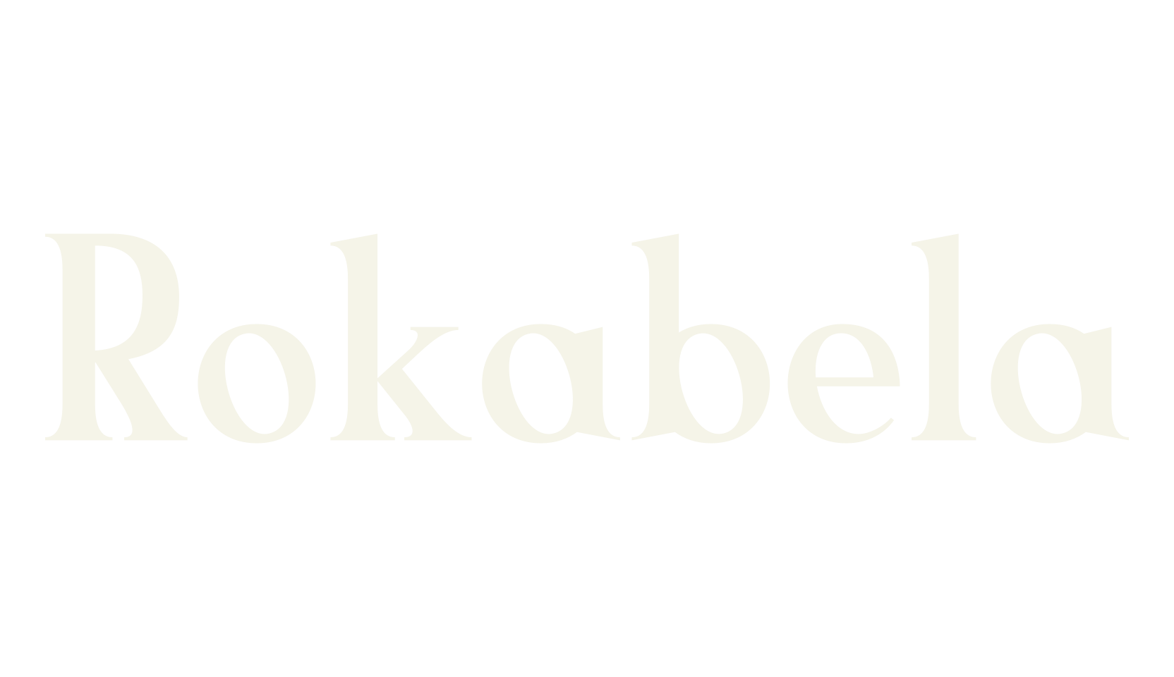 Rokabela, swash font preview