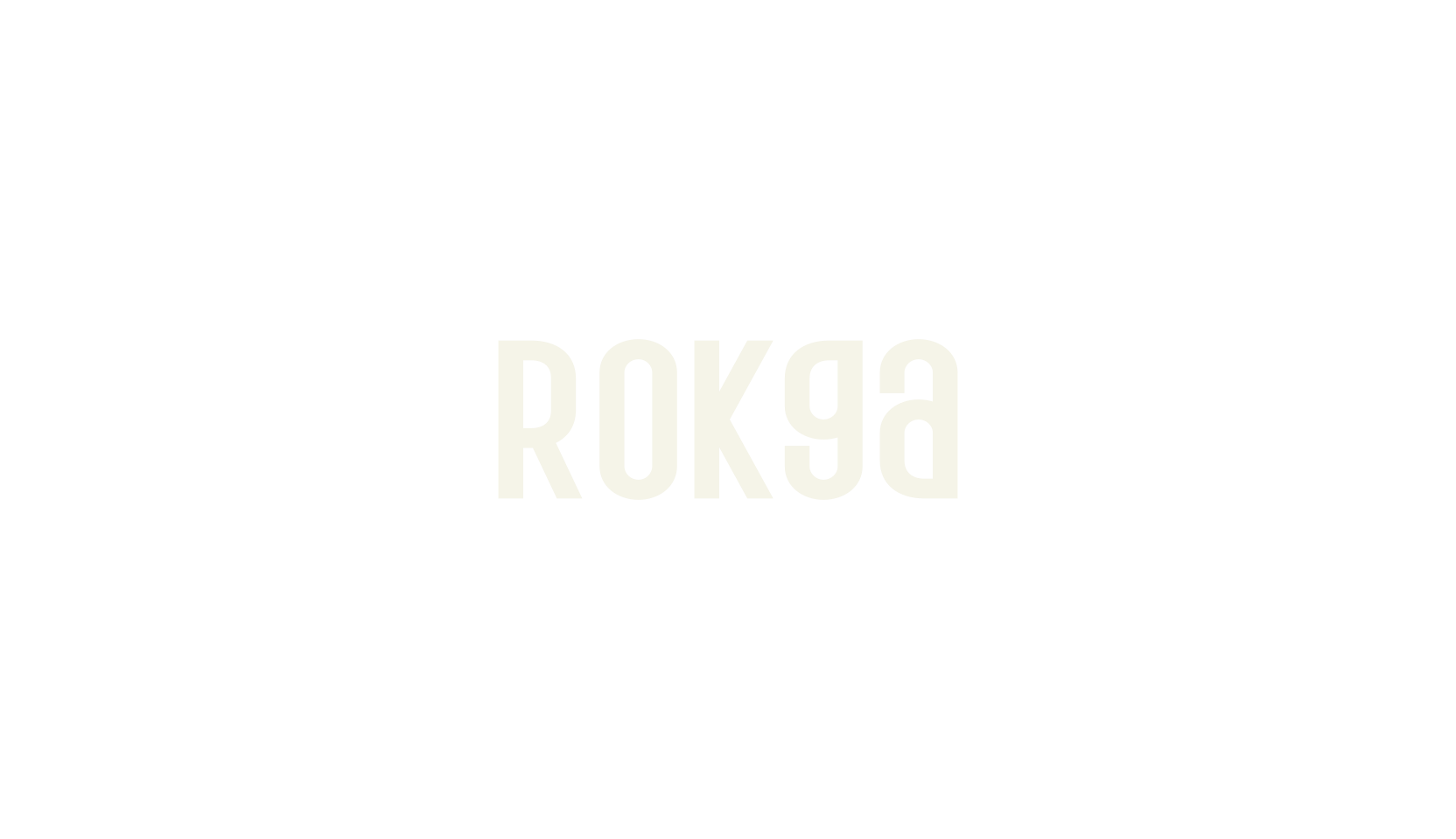 Rokga, modern font preview