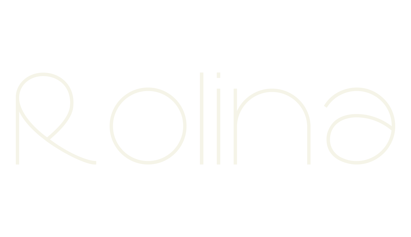 Rolina, outline font preview