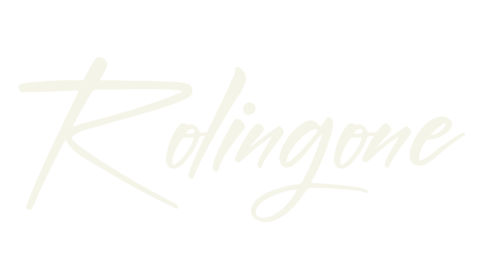 Rolingone, script font preview