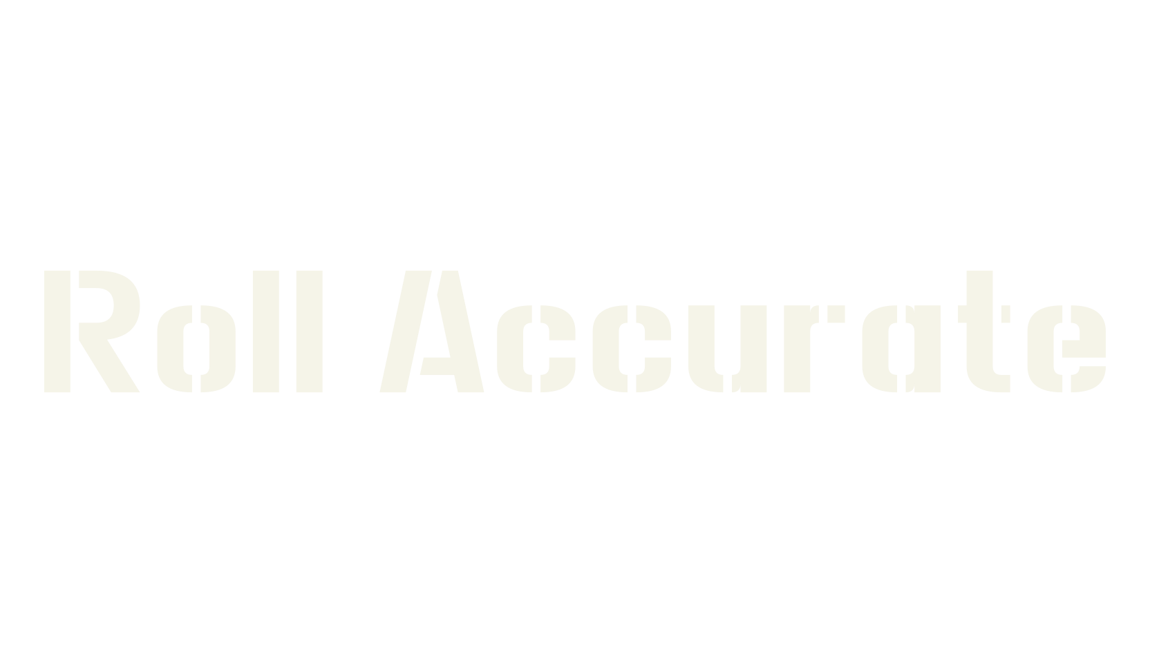 Roll Accurate, display market font preview