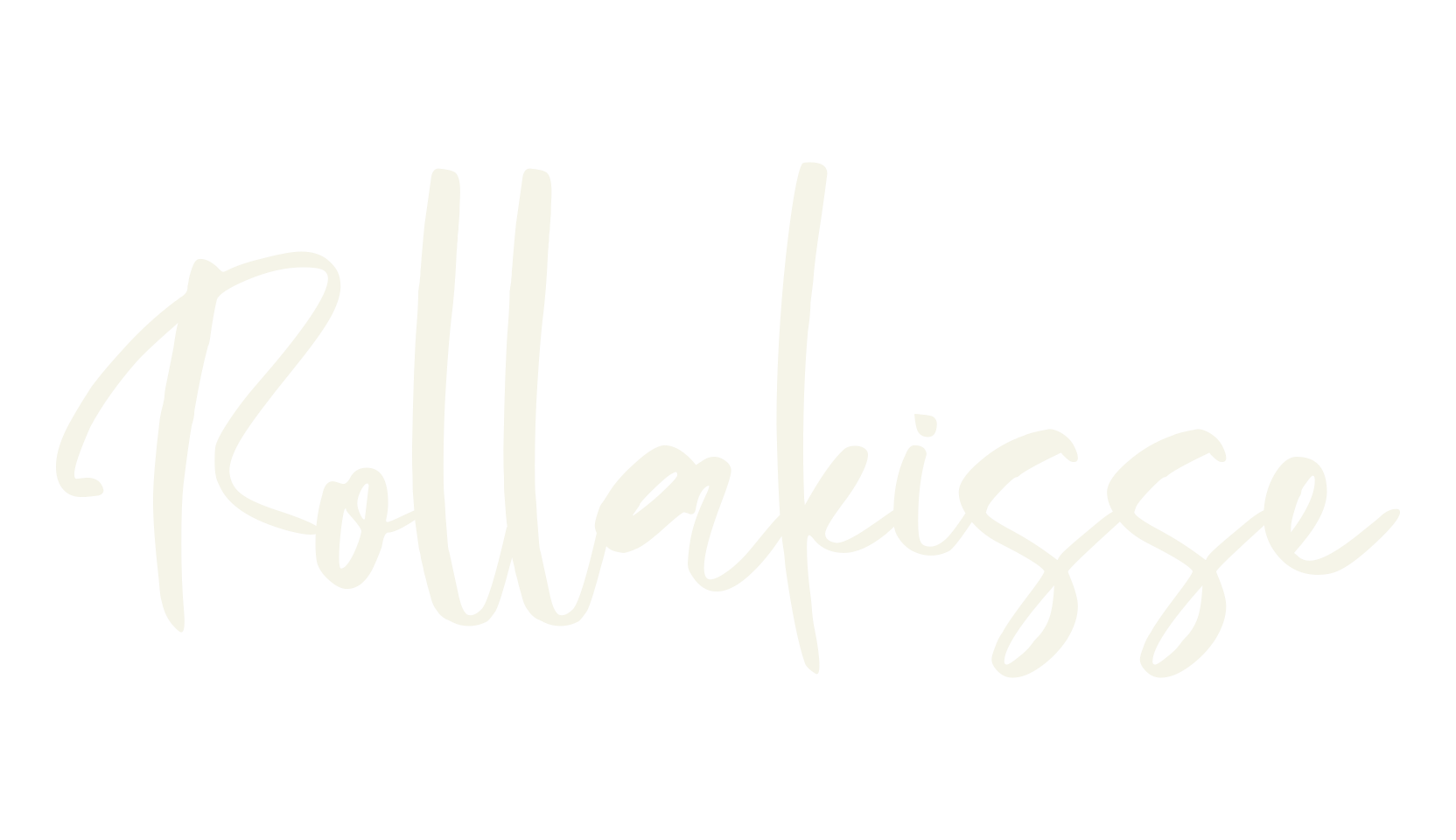 Rollakisse, fashion script font preview