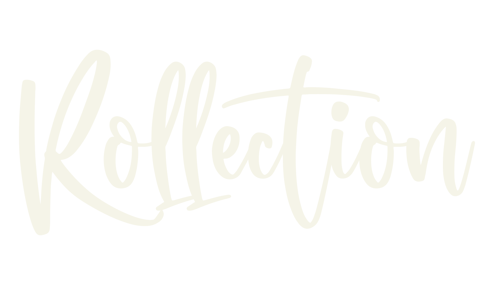 Rollection, script font preview