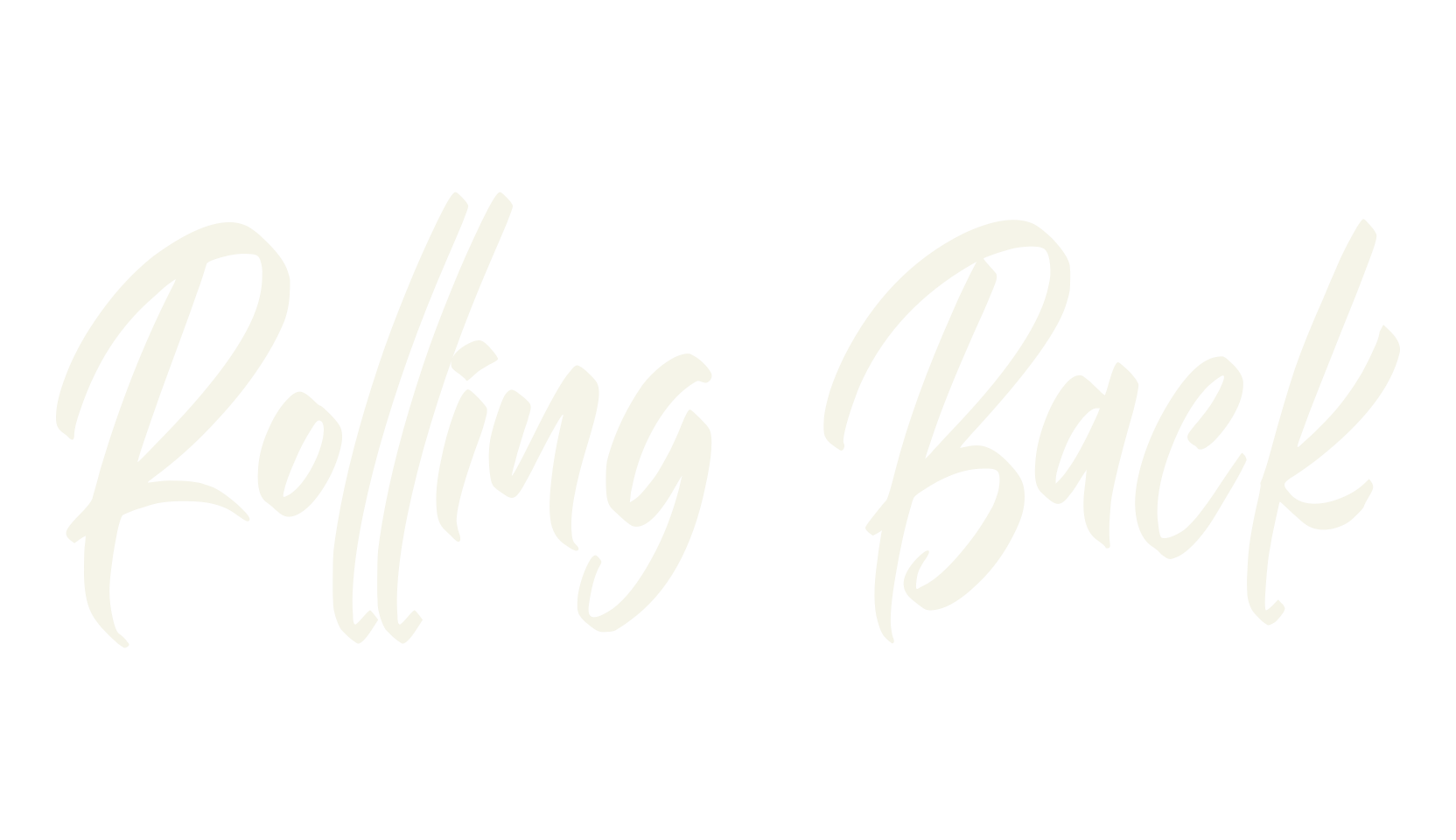 Rolling Back, fashion sign font preview