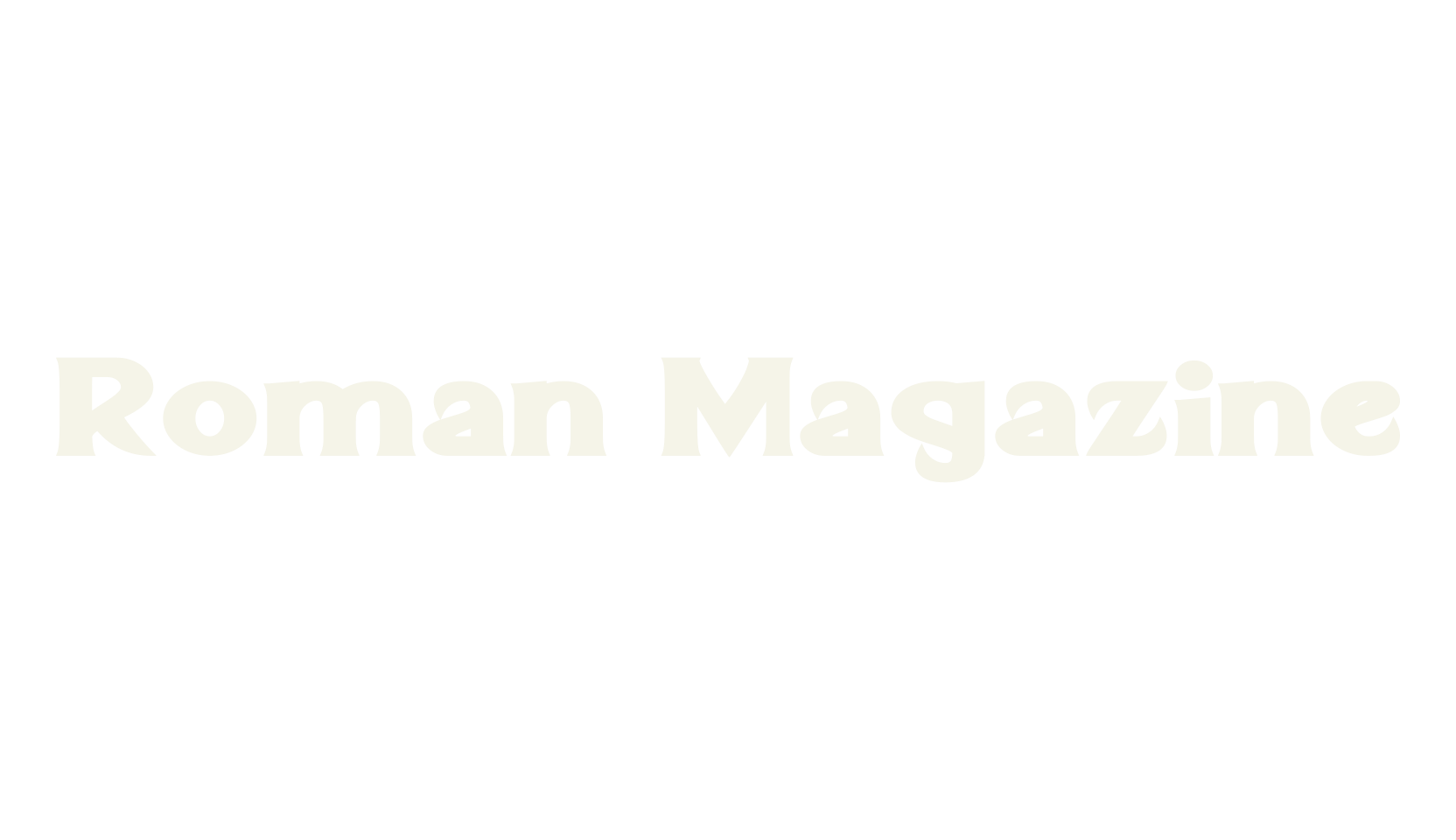 Roman Magazine, decorative font preview