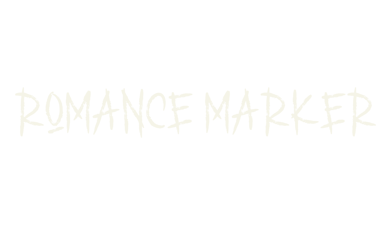 ROMANCE MARKER, graffiti font preview