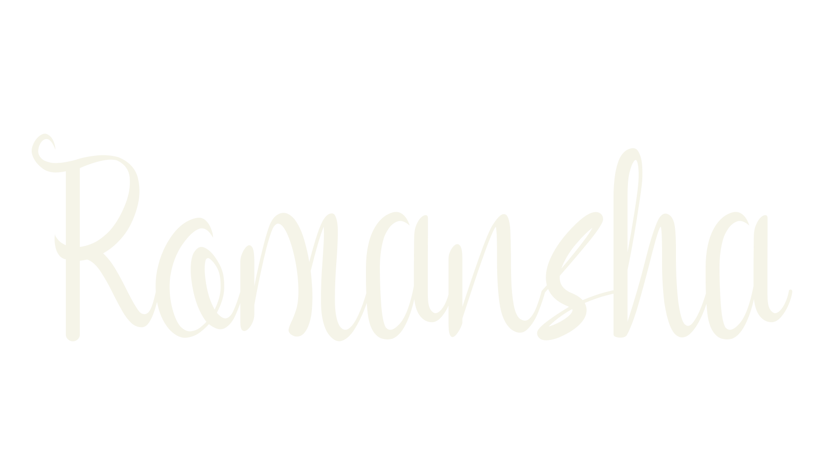 Romansha, stylish font preview