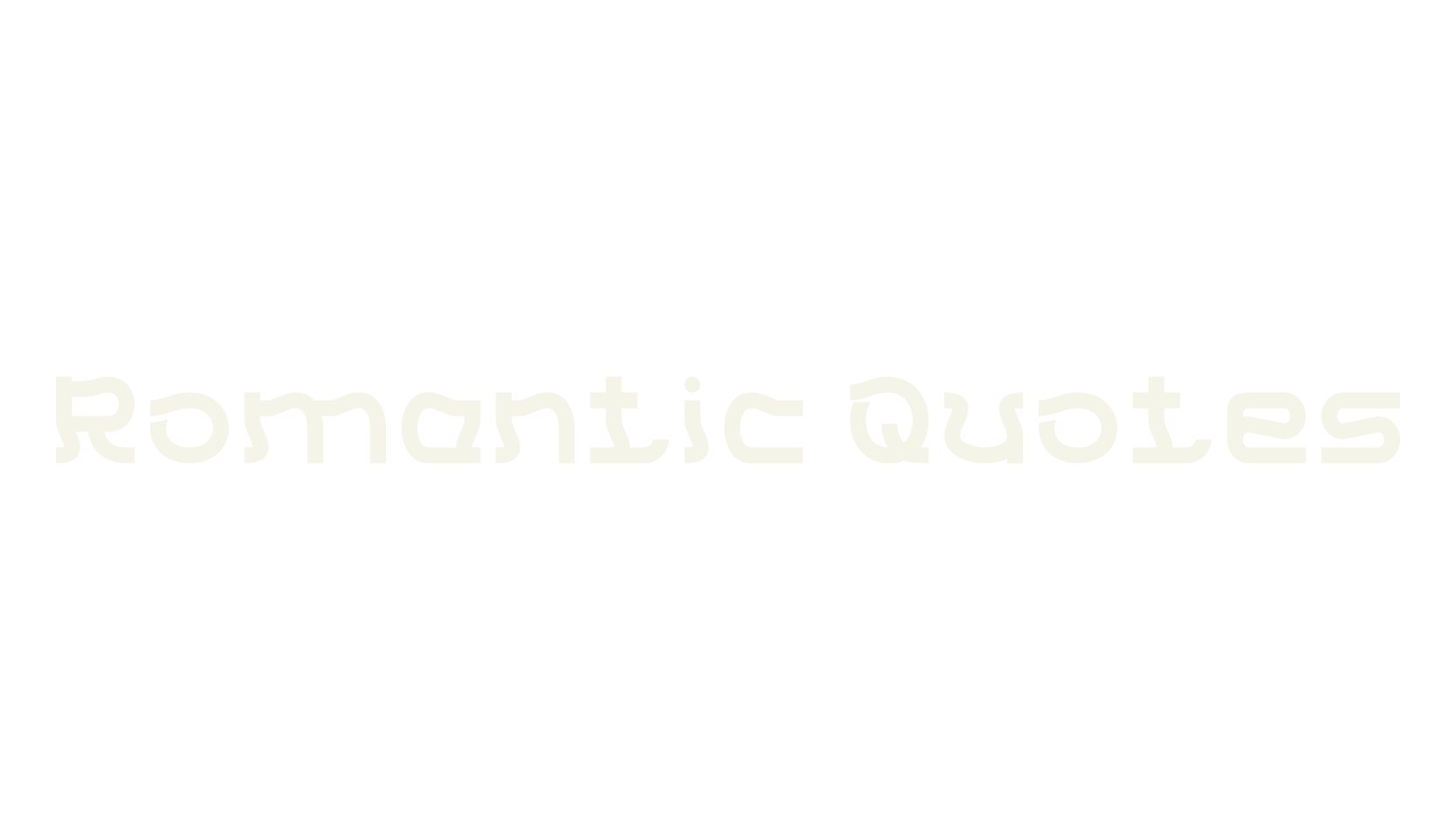 Romantic Quotes, display market font preview