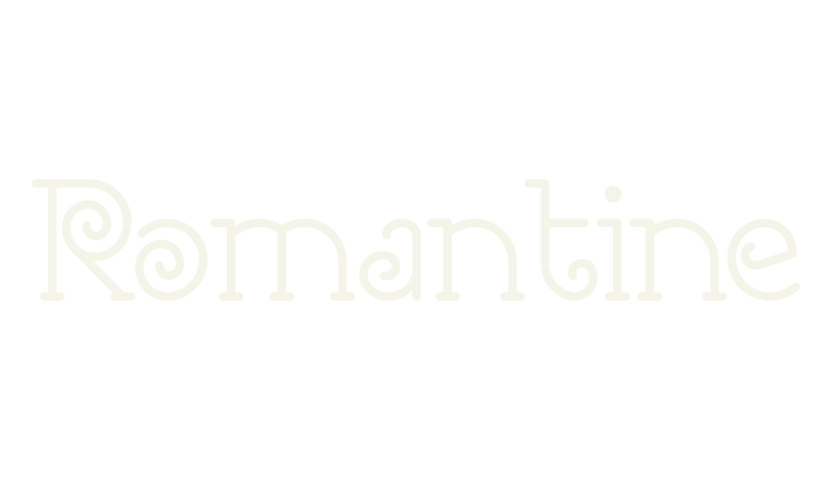 Romantine, fashion sign font preview