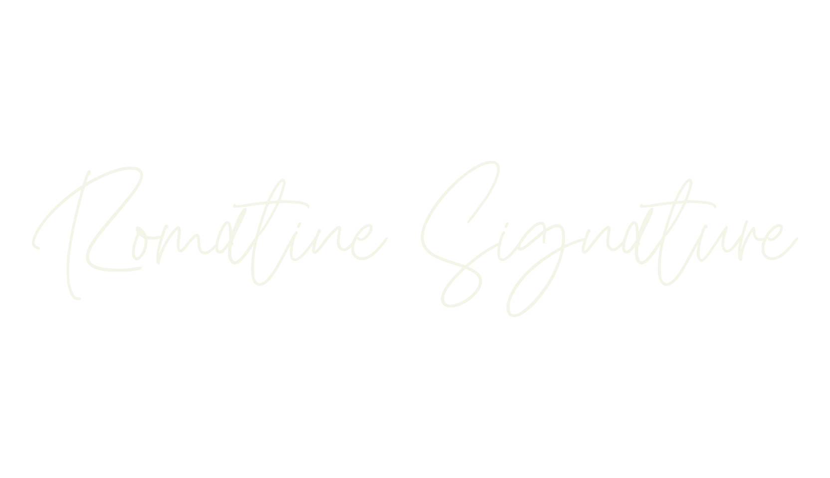 Romatine Signature, movies font preview