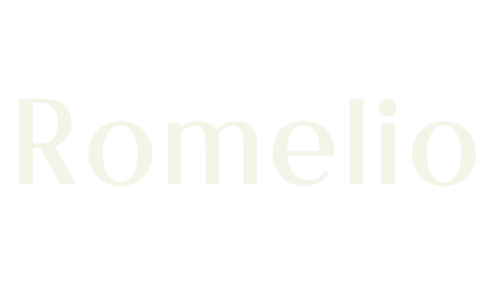 Romelio, sans serif font preview