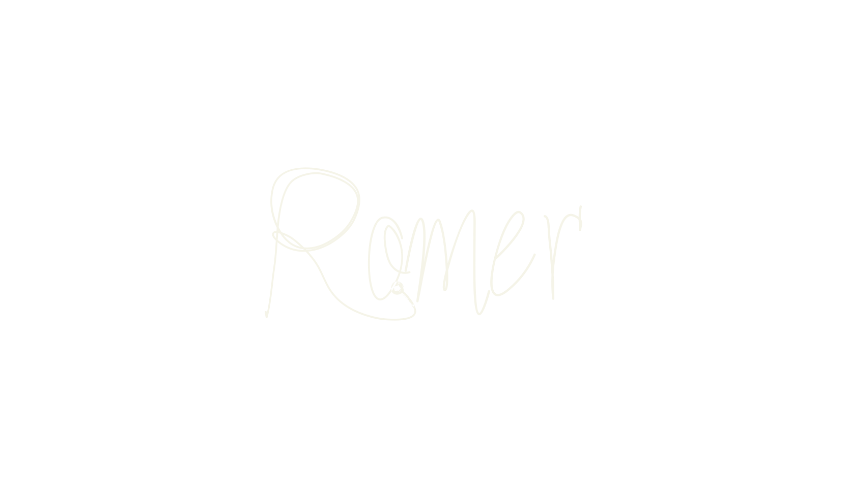 Romer, cartoon font preview