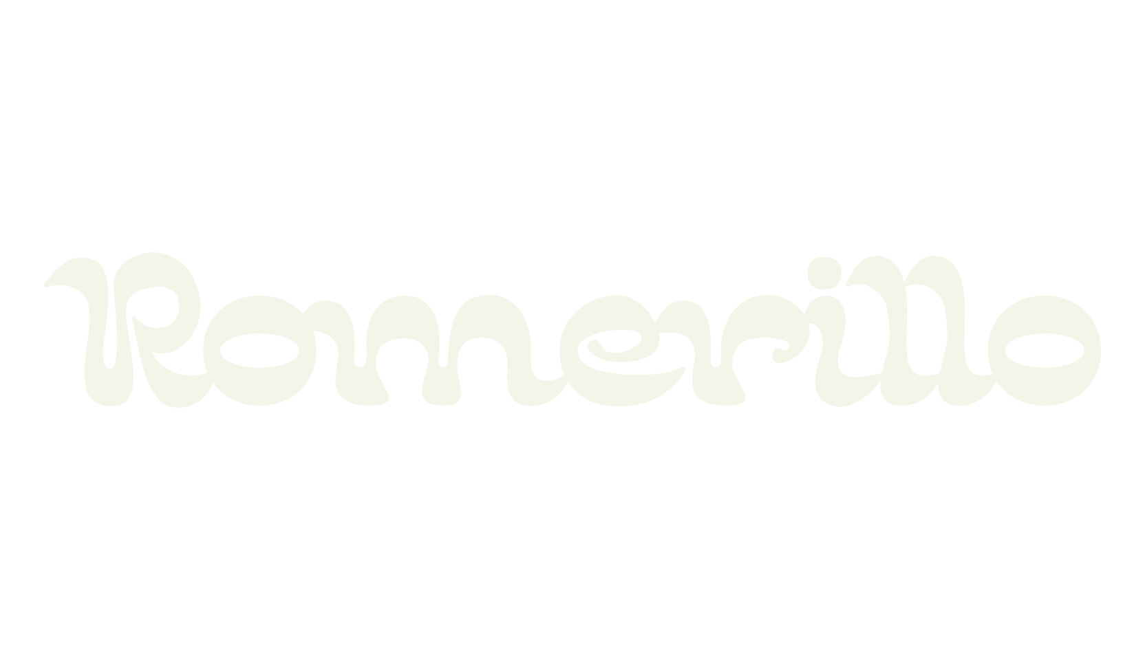 Romerillo, retro font preview