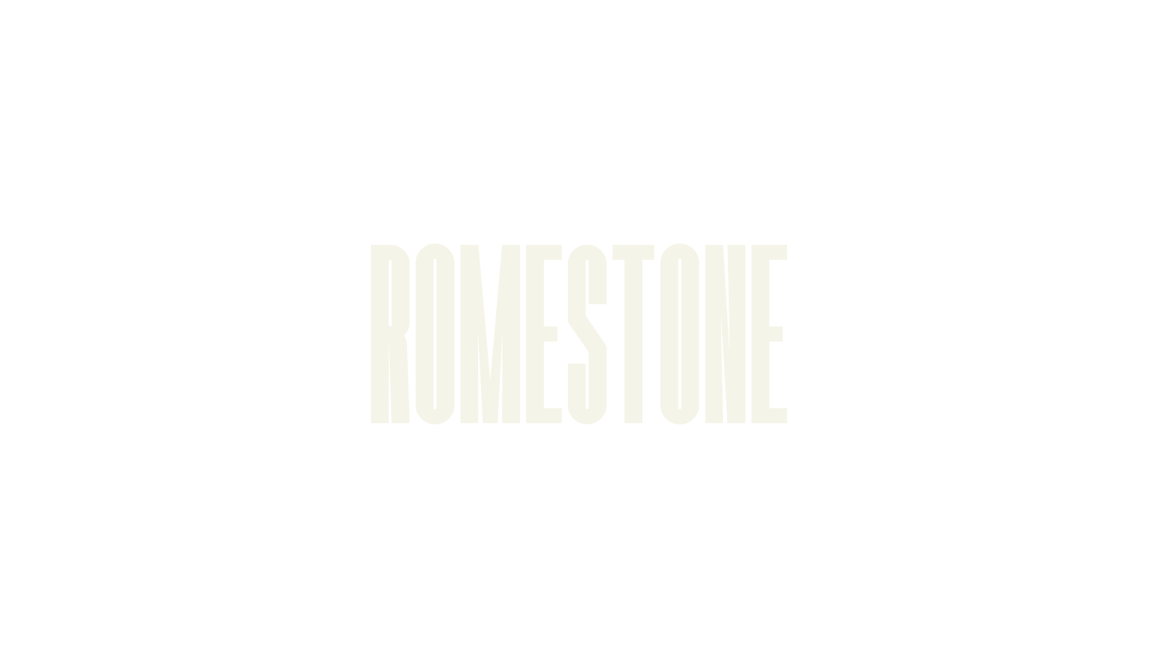 Romestone, sans font preview