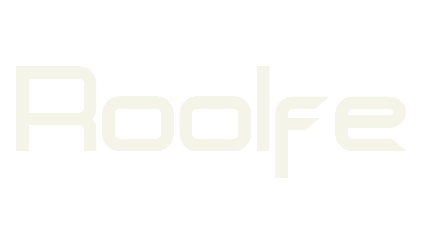 Roolfe, futuristic font preview