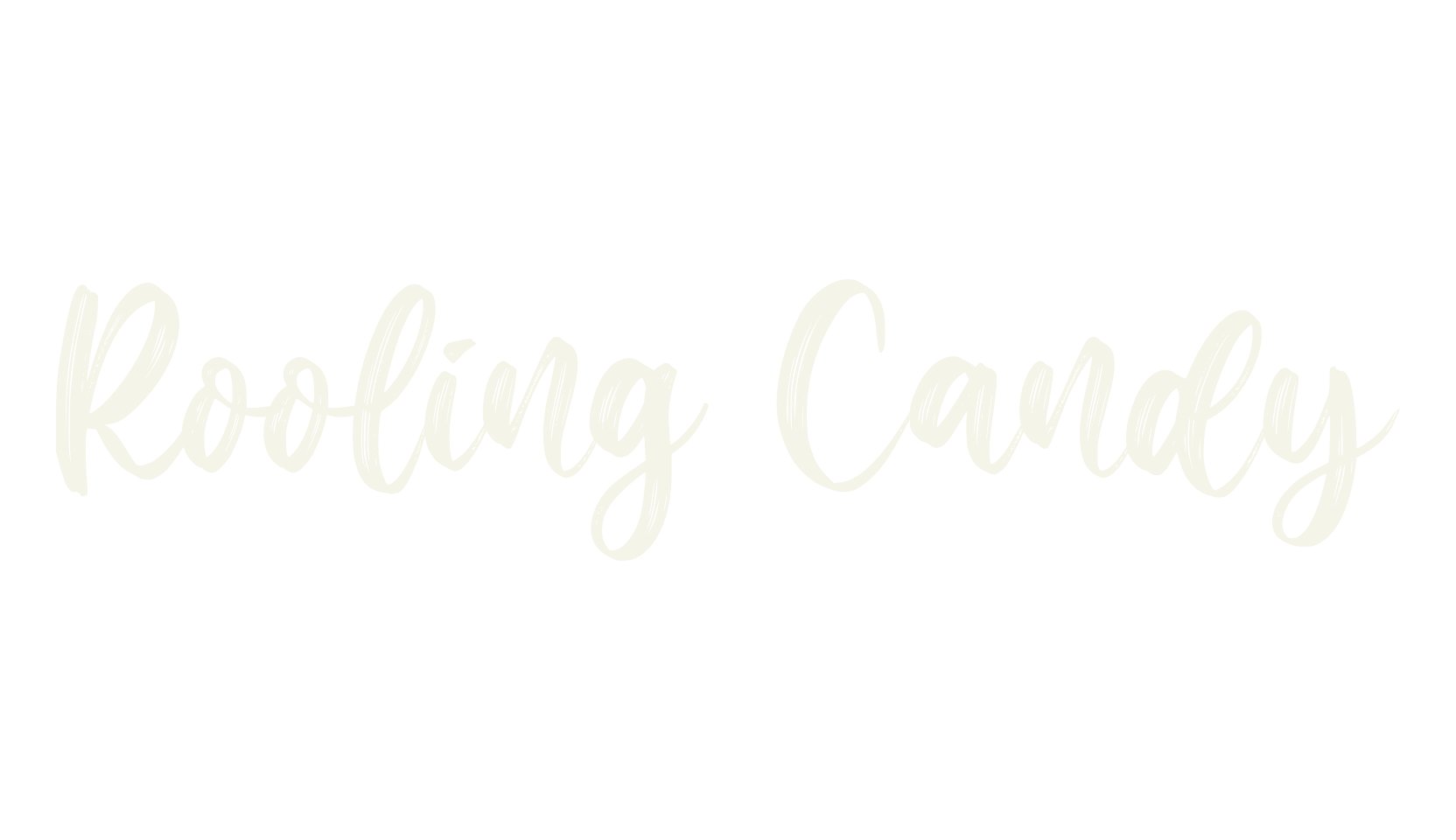 Rooling Candy, unique font preview