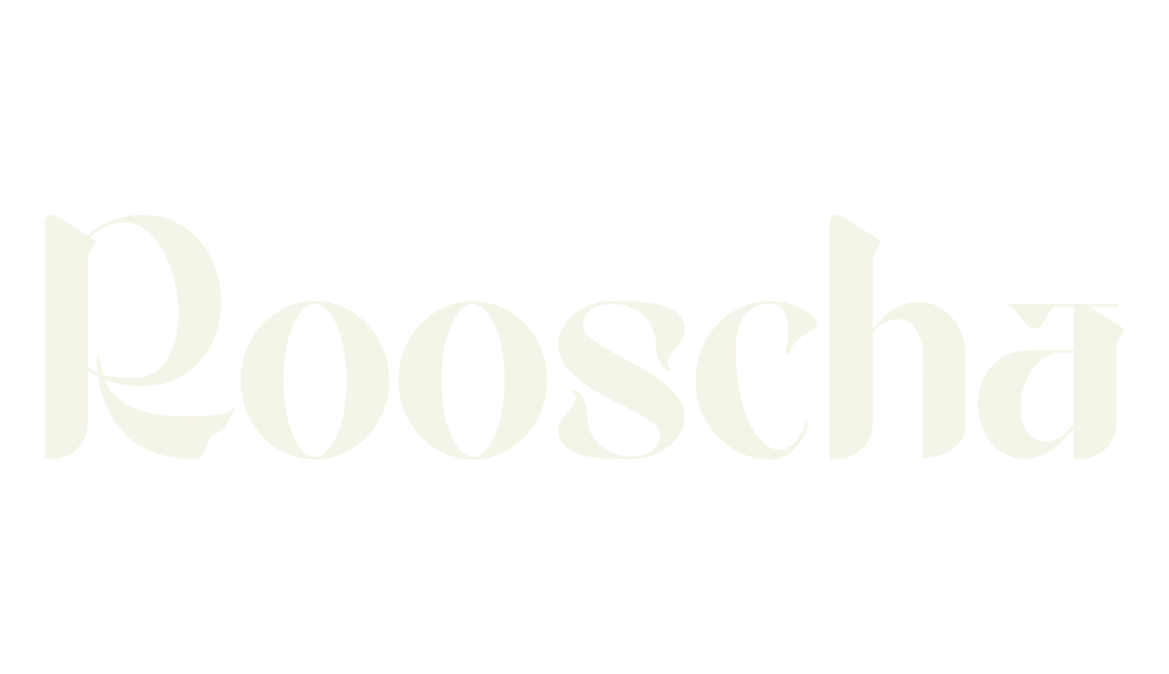 Rooscha, fashion script font preview
