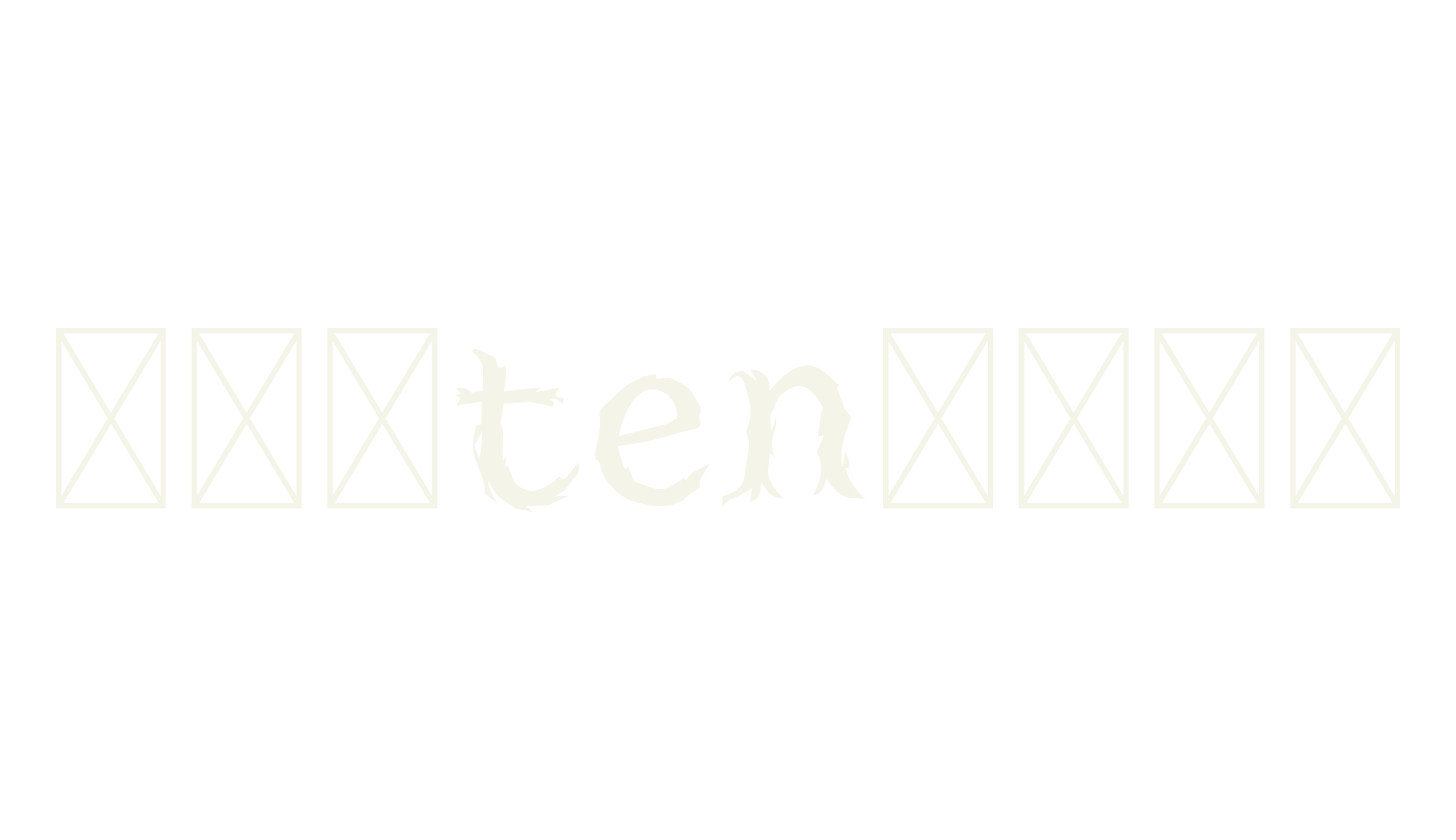 Rootenburg, lettering font preview
