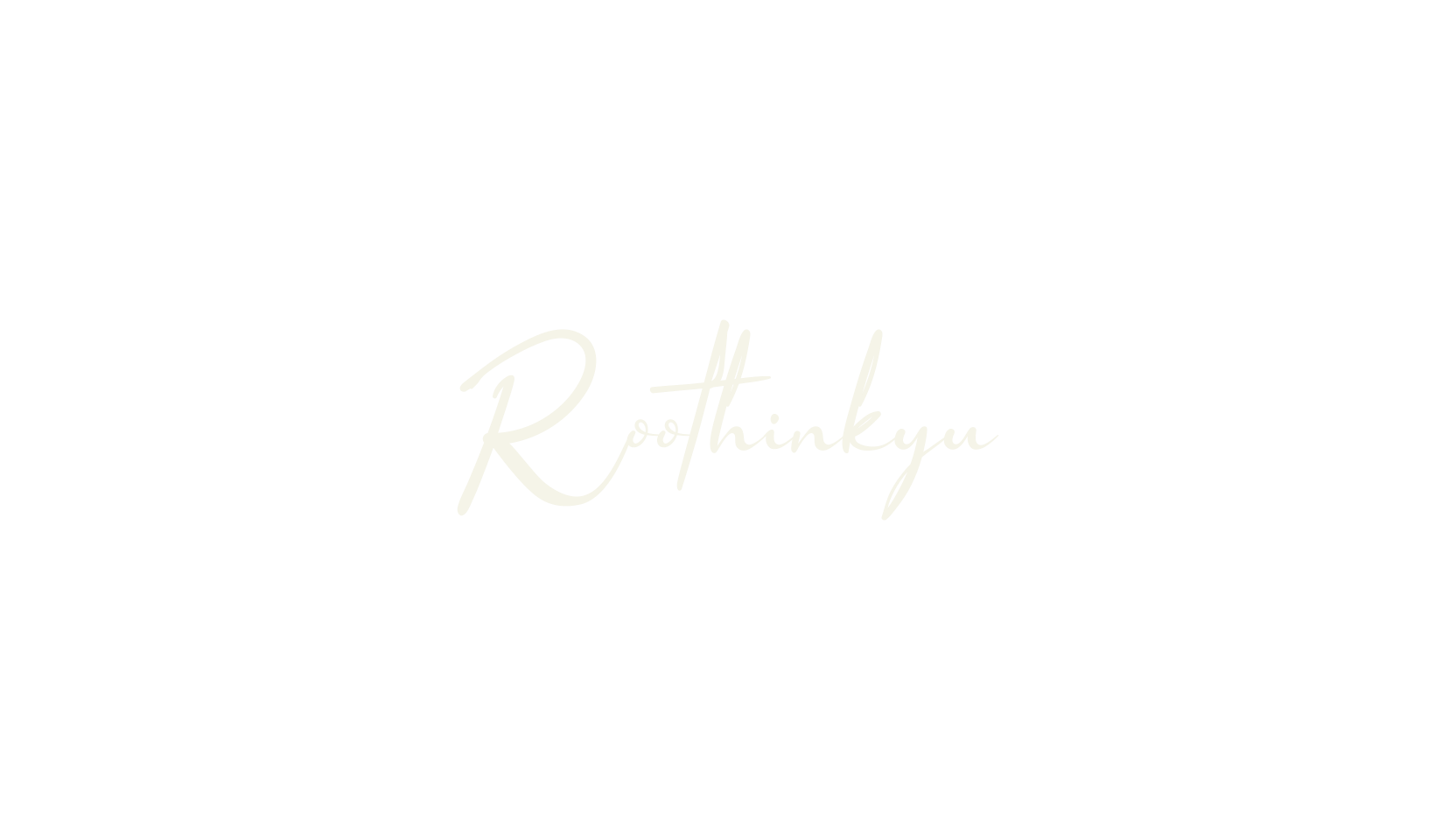 Roothinkyu, modern font preview