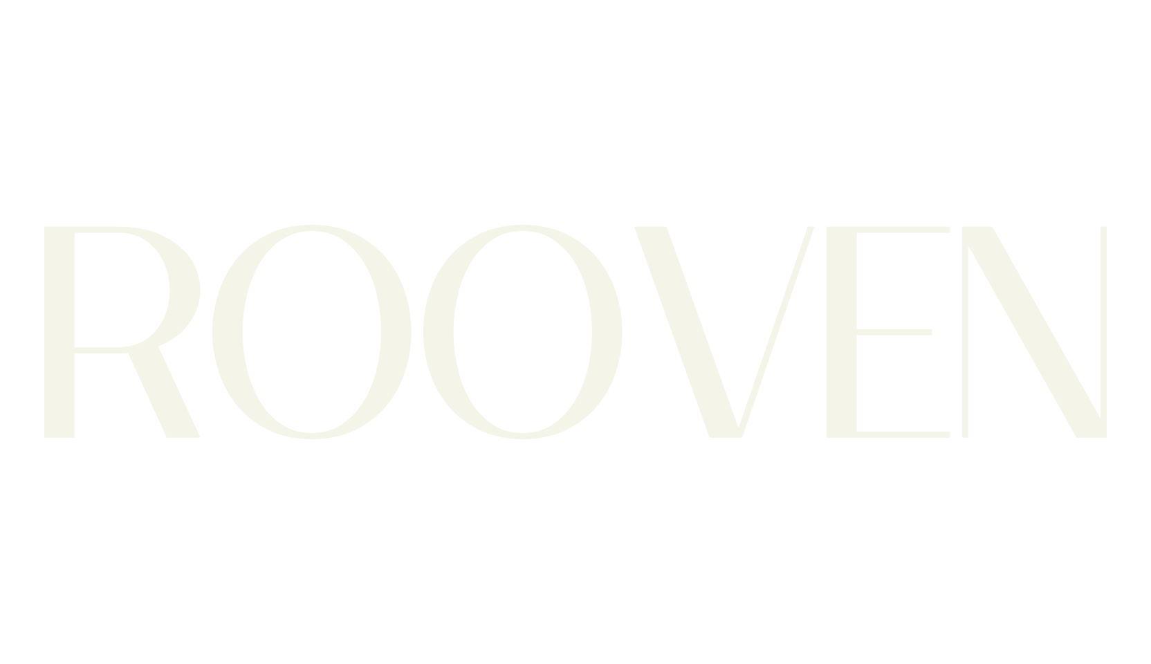 ROOVEN, serif font preview