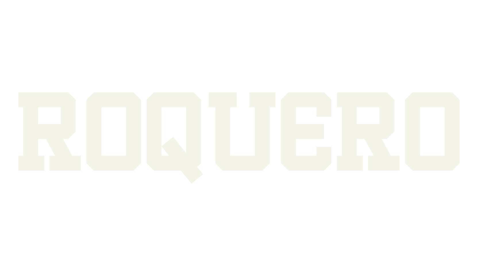 ROQUERO, serif font preview