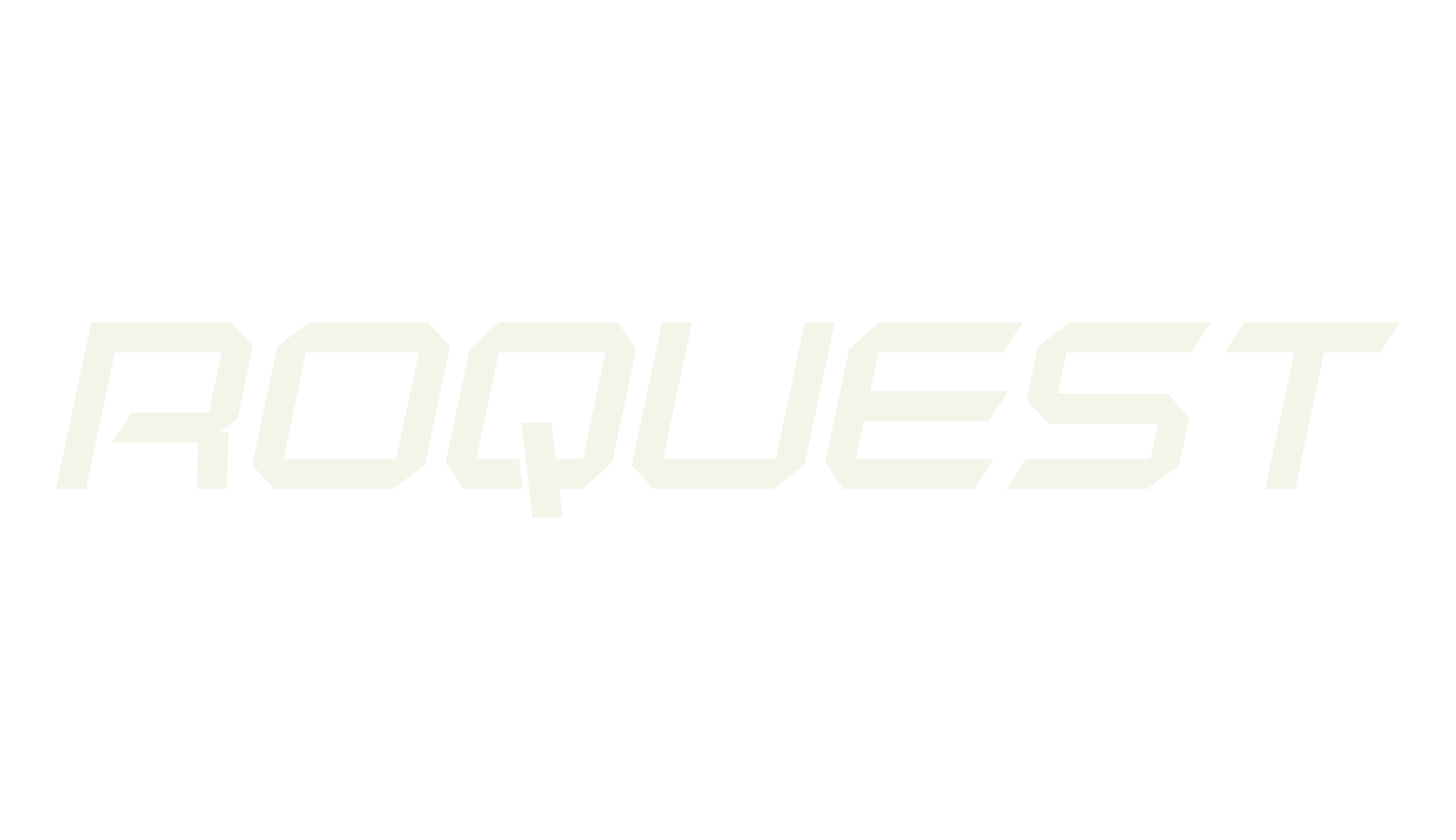 Roquest, futuristic font preview