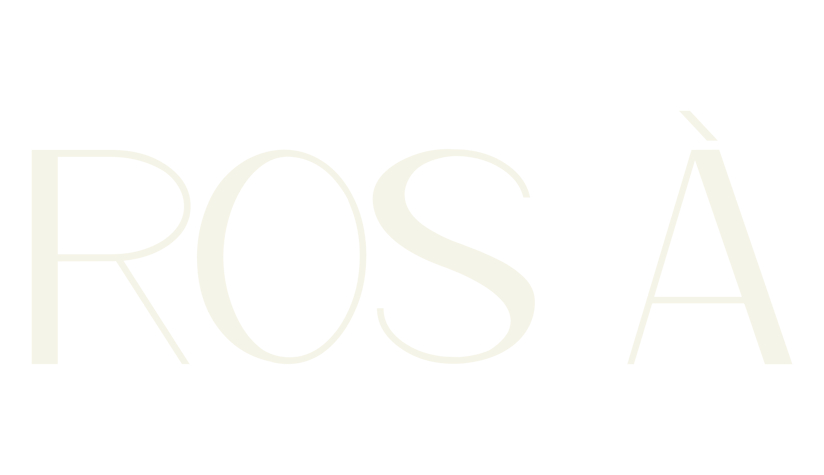 ROS À, sans serif font preview