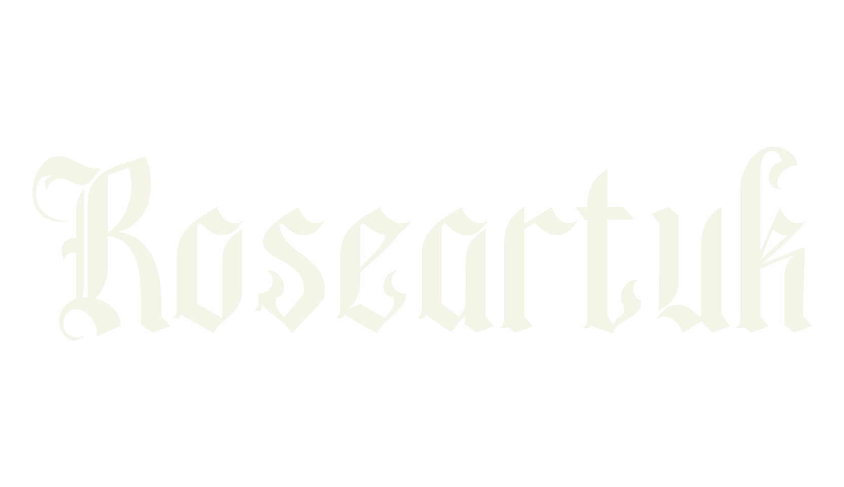 Roseartuk, tattoo font preview
