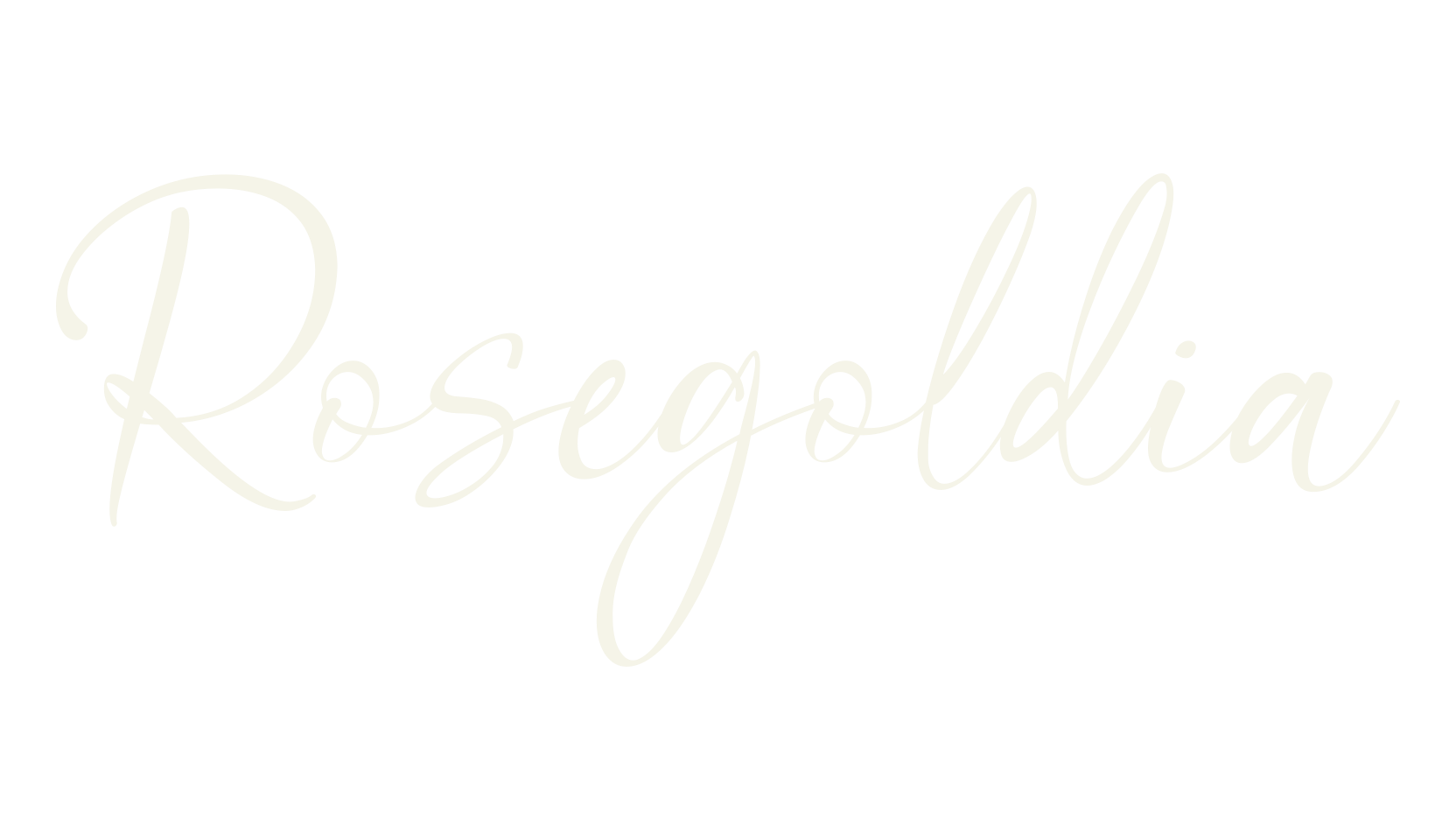 Rosegoldia, script font preview