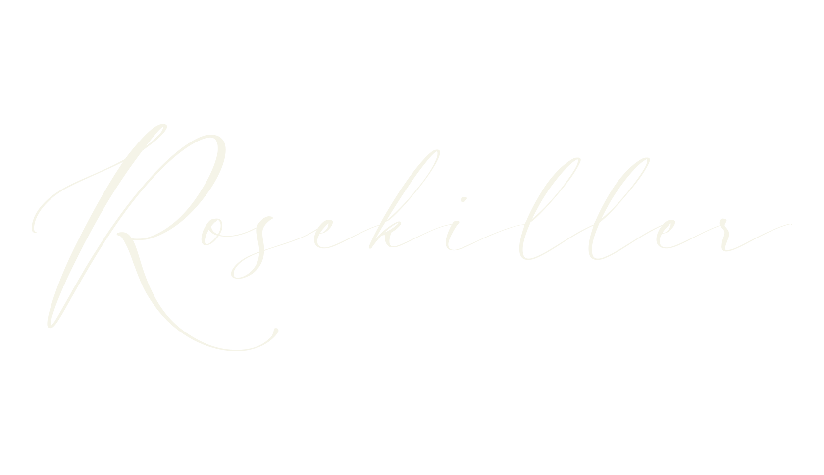 Rosekiller, cursive font preview