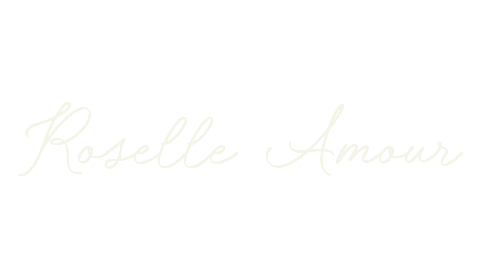 Roselle Amour, script font preview
