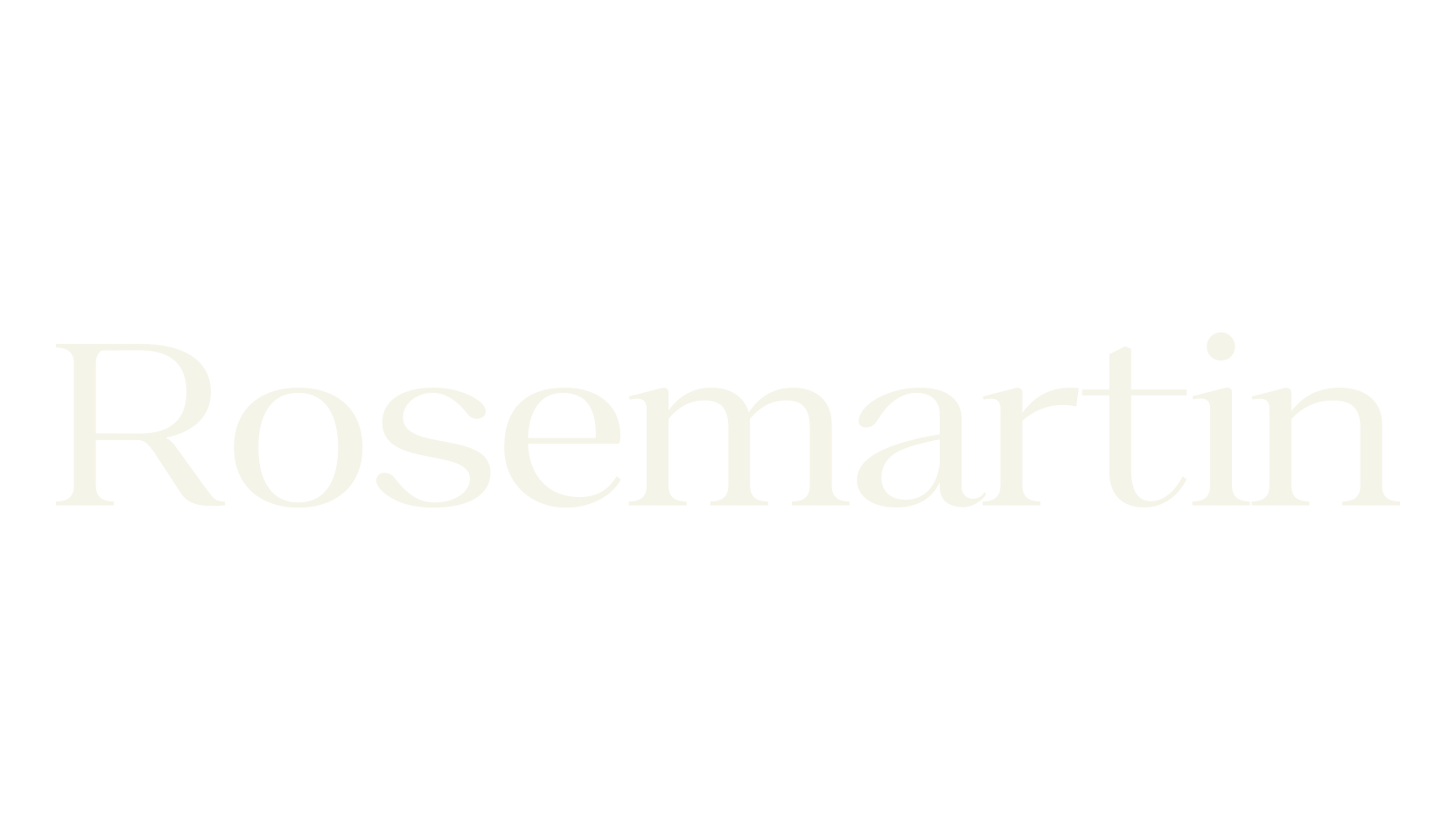 Rosemartin, sans serif font preview