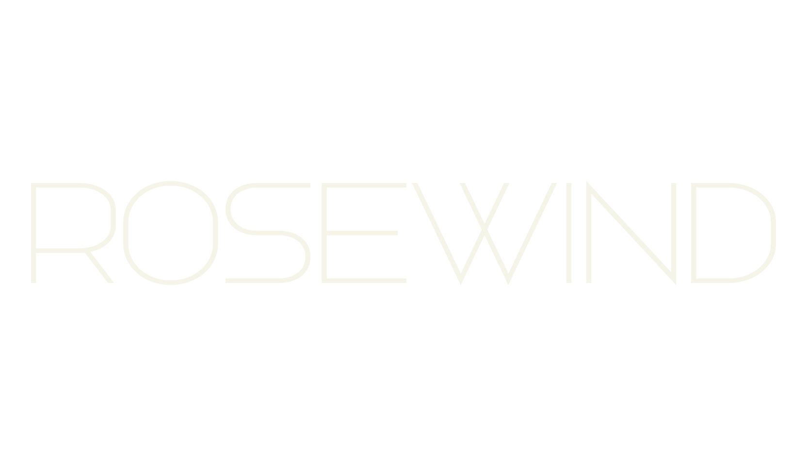 Rosewind, thin font preview