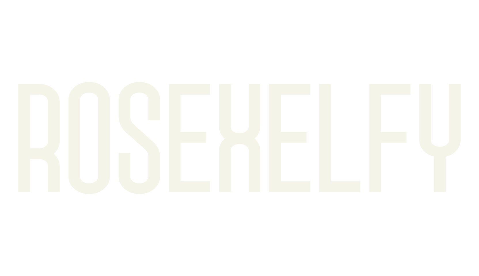 Rosexelfy, bold font preview