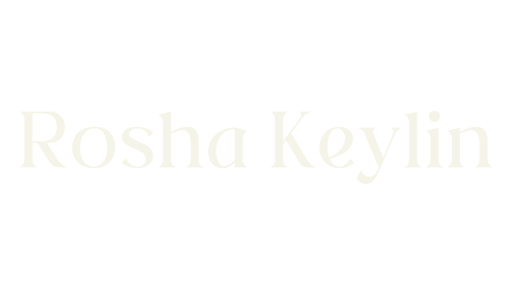 Rosha Keylin, serif font preview