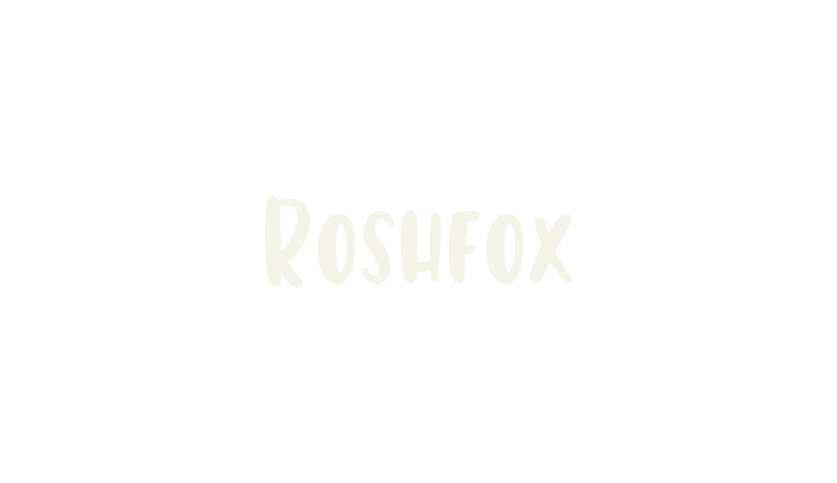 Roshfox, fashion sign font preview