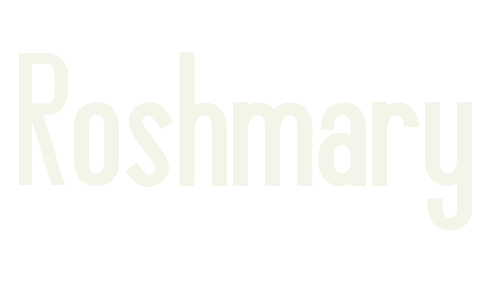 Roshmary, display market font preview