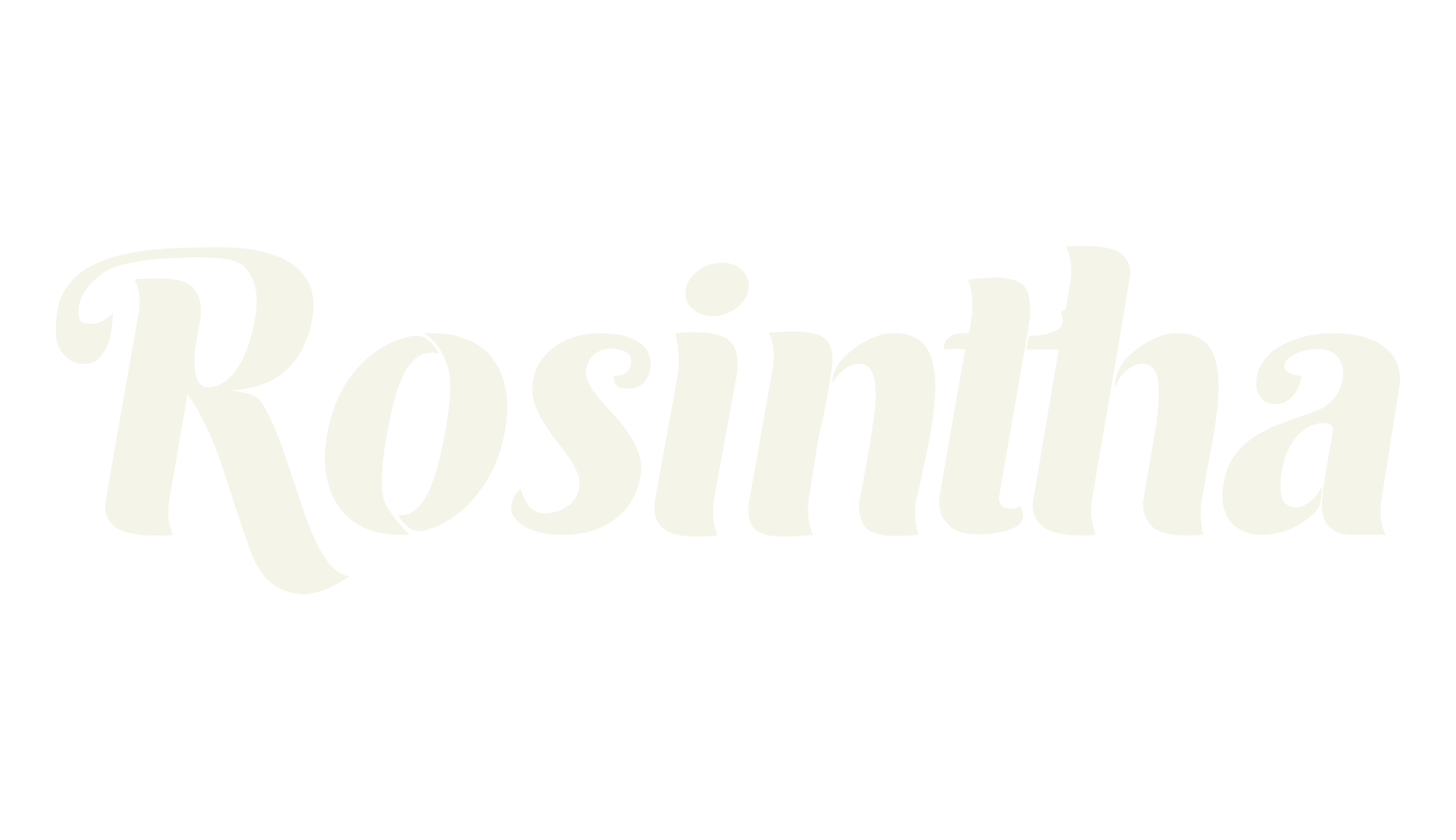 Rosintha, sans serif font preview