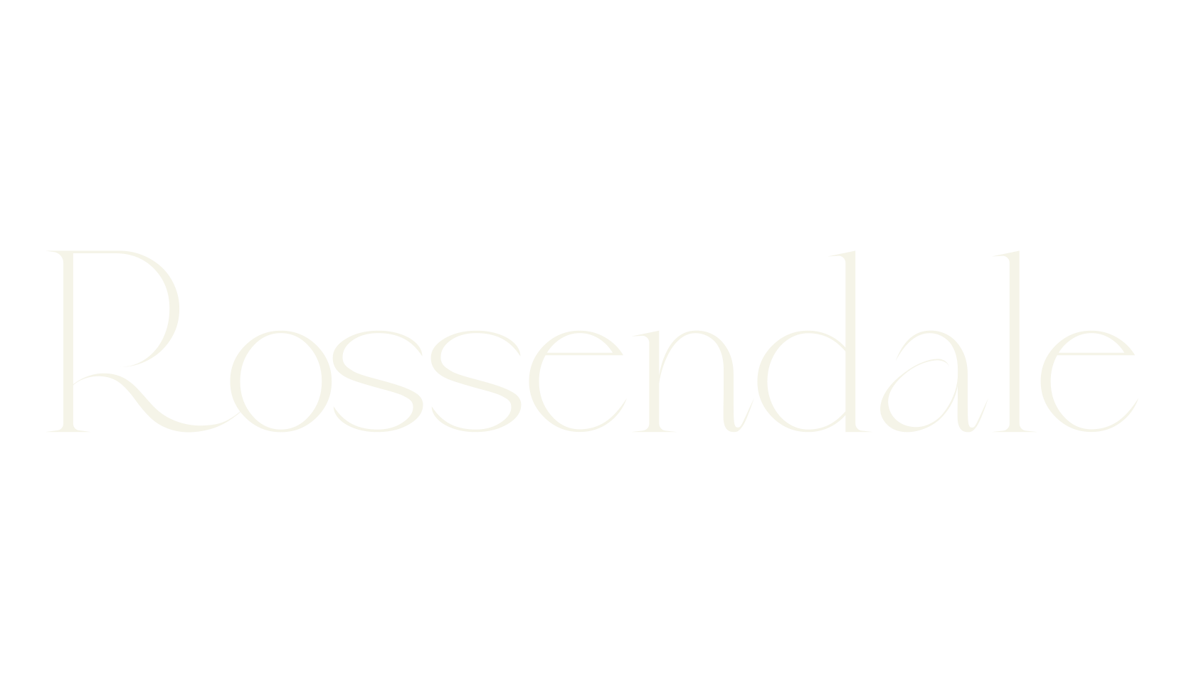 Rossendale, fancy font preview